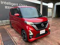 日産 ルークス 660cc 660 ハイウェイスターX 社外ナビ付ワンオーナー車