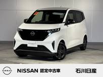 日産 サクラ X 当社試乗車　純正9インチメモリーナビ