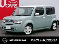 日産 キューブ 1500cc 1.5 15X Vセレクション 純正メモリーナビ 内装ロルブーインテリア