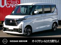 日産 ルークス 660cc 660 ハイウェイスターX 純正メモリーナビ 両側ハンズフリーオート