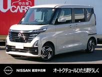 日産 ルークス 660cc 660 ハイウェイスターX 純正ナビ 助手席側リヤオートスライドドア