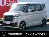 日産 ルークス 660cc 660 ハイウェイスターX 純正メモリーナビ 両側ハンズフリーオート