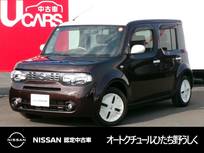 日産 キューブ 1500cc 1.5 15X Vセレクション 社外ナビ 内装コダワリブラウンインテリア