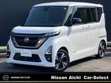 日産 ルークス 650cc 660 ハイウェイスターGターボ アーバンクロム ワンオーナー　純正ナビMM321D-L　前後ドラ