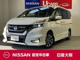 日産 セレナ 2000cc 2.0 ハイウェイスター Vセレクション 後席モニター　日産純正メモリーナビ