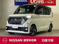日産 ルークス 660cc 660 ハイウェイスターX アラウンドビューモニター