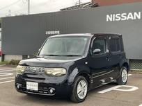 日産 キューブ 1500cc 1.5 15X FOUR インディゴ ＋プラズマ 4WD 日産メモリーナビ・バックビューモニター・