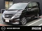 日産 セレナ 2000cc 2.0 ハイウェイスター VセレクションII 日産純正MM518D-LナビTV　後席モニター