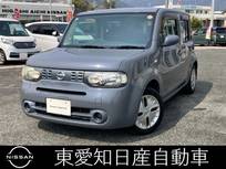 日産 キューブ 1500cc 1.5 15X インディゴセレクション 純正ディーラーナビ　マニュアルエアコン