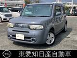 日産 キューブ 1500cc 1.5 15X インディゴセレクション 純正ディーラーナビ　マニュアルエアコン