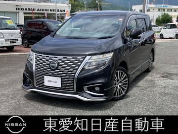 エルグランド 2.5 250ハイウェイスターS 純正ディーラーナビ　全方位カメラ　ETC