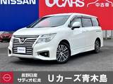 日産 エルグランド 3500cc 3.5 350ハイウェイスター 4WD 4WD　メ-カ-装着ナビ・TV　サンル-フ　アラ