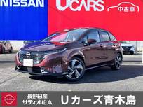 日産 ノートオーラ 1200cc 1.2 G FOUR レザーエディション 4WD メ-カ-装着ナビ・TV　プロパイロット