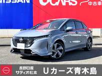 日産 ノートオーラ 1200cc 1.2 G FOUR レザーエディション 4WD メ-カ-装着ナビ・TV　プロパイロット