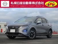 日産 ノート 1200cc 1.2 AUTECH クロスオーバー FOUR 4WD 低速衝突被害軽減ブレーキ横滑り防止