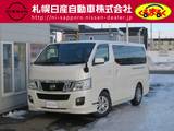 日産 NV350キャラバン 2500cc 2.5 プレミアムGX ロングボディ ディーゼルターボ 4WD フルセグメモリーナビ　純正エンスタ