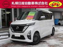 日産 ルークス 660cc 660 ハイウェイスターGターボ 4WD 純正9インチメモリーナビゲーション