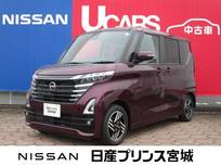 日産 ルークス 660cc 660 ハイウェイスターX 当社元社有車 日産純正メモリーナビ装着