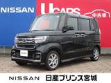 ホンダ N-BOX 660cc カスタム 660 L 4WD 社外ナビ/両側オートスライド/クルーズコン
