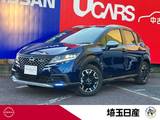 日産 ノート 1200cc 1.2 AUTECH クロスオーバー FOUR 4WD 社用車UP　全周囲カメラ　前後ドラレコ
