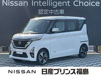 日産 ルークス 660cc 660 ハイウェイスターGターボ 4WD 純正大画面ナビレコリモスタ　全周囲カメラ