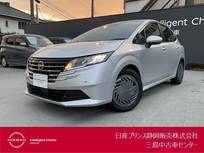 日産 ノート 1200cc 1.2 X 前後ドライブレコーダー・バックカメラ・イ