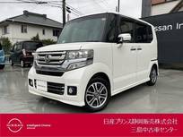 ホンダ N-BOX 660cc 660 カスタムG SSパッケージ 1年保証・両側電動スライドドア・バックカ