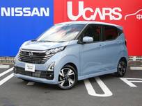 日産 デイズ 660cc 660 ハイウェイスターGターボ 後側方車両検知警報　9インチナビ