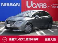 日産 ノート 1200cc 1.2 X 9インチメモリーナビ　Bluetooth