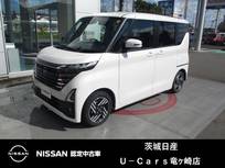 日産 ルークス 660cc 660 ハイウェイスターX 大型9インチ純正ナビ　両側オート