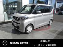 日産 ルークス 660cc 660 X ナビ　アラウンドビュー　左オートドア