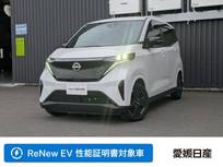 日産 サクラ X 当社社用車アップアラウンドビューモニター