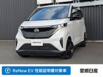 日産 サクラ X 当社社用車アップアラウンドビューモニター