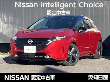 ノートオーラ 1.2 G レザーエディション 大画面ナビ　LEDライト　全方位モニター