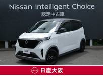 日産 サクラ X 90周年記念車 試乗車アップ車両　シートヒーター