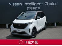日産 サクラ G 試乗車アップ車両　充電ケーブル無し