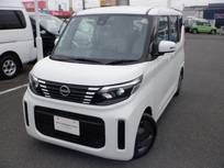 日産 ルークス 660cc 660 X 試乗車UP 前方車内ドラレコ メモリ-ナビ