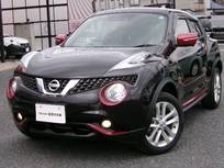 日産 ジューク 1500cc 1.5 15RX Vセレクション メモリーナビMM317　DVD・TV・AUX・BT　ETC