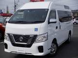 日産 NV350キャラバン 2500cc 2.5 チェアキャブ 車いす2名仕様 車いす固定装置2基　10人乗り