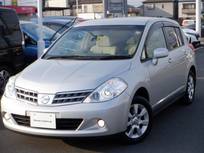 日産 ティーダ 1800cc 1.8 18G 6MT メモリーナビ　バックカメラ　DVD BT