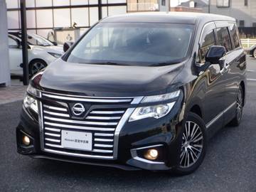 2.5 250ハイウェイスター プレミアム 4WD 後席モニタ-　本革　電動シート　クルコン