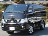 日産 NV350キャラバン 2500cc 2.5プレミアムGXクロムギアパッケージ バージョンブラック ロングディーゼルターボ4WD LEDヘッドライト　リアヒ-タ-・クーラー