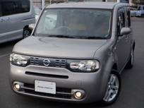 日産 キューブ 1500cc 1.5 15G ヴィンテージキャメルインテリア キセノン