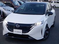 日産 ノートオーラ 1200cc 1.2 G レザーエディション メモリ-ナビ　DVD・TV・BT アラウンドビュM