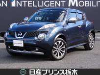 日産 ジューク 1600cc 1.6 16GT FOUR プレミアムホワイトパッケージ 4WD ケンウッド製ナビ(MDV-L504)/バックカメラ/