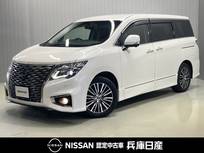 日産 エルグランド 2500cc 2.5 250ハイウェイスターS 純正ブルーレイ対応10インチSDナビ・全周囲