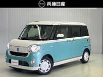 ダイハツ ムーヴキャンバス 660cc 660 G メイクアップVS SAIII 純正SDナビ・パノラマモニター・両側電動ス
