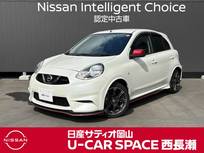 日産 マーチ 1200cc 1.2 NISMO 社外メモリーナビ　フルセグTV　Bluetooth