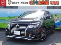 日産 エルグランド 3500cc 3.5 350ハイウェイスター ホワイトレザー アーバンクロム ラインナビ・電動後席モニター・ホワイトレ