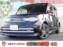 日産 キューブ 1500cc 1.5 ライダー パフォーマンススペック 走行1.5万キロ・メモリーナビ・バックビュ